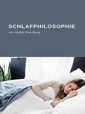 cover image of Schlafphilosophie